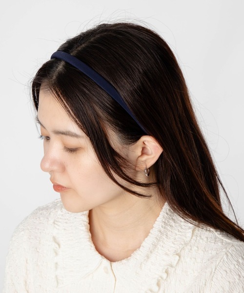 ALEXANDRE DE PARIS ブラック カチューシャ - ALEXANDRE DE PARIS