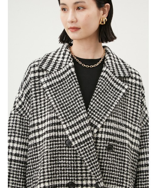 Mila Owen（ミラオーウェン）の「ワイドシルエットダブルブレスト