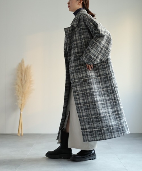 sakishimatokyo（サキシマトーキョー）の「ツイードチェック ロング