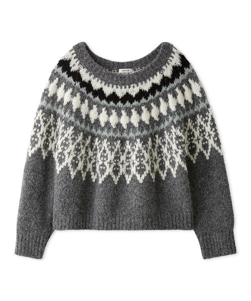 FRAY I.D（フレイアイディー）の「アルパカシャギーフェアアイルプル