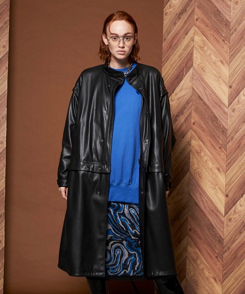 MAISON SPECIAL（メゾンスペシャル）の「Vegan Leather Mods Coat