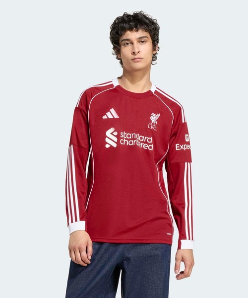 リバプール FC 25/26 長袖 ホームジャージー / アディダス adidas（T