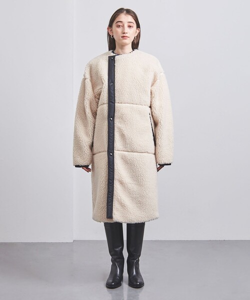 HYKE（ハイク）の「＜HYKE（ハイク）＞ボア ロングコート