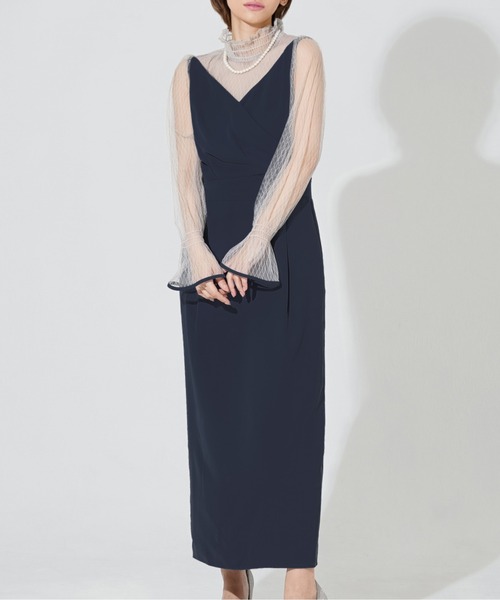 My shawty（ﾏｲｼｬｳﾃｨｰ）の「moana lace pencil dress（ドレス）」 - WEAR