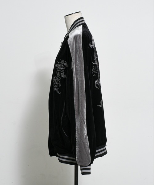 REFLEM（レフレム）の「『REFLEM/レフレム』ドラゴン刺繍ベロア