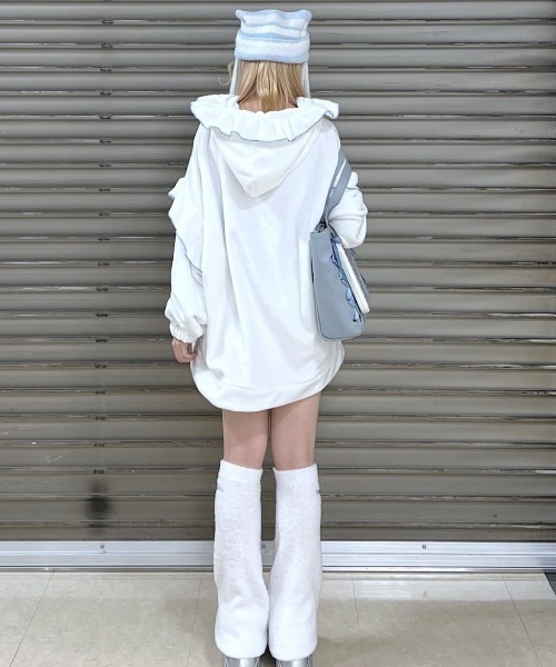 Whinny（ホワイニー）の「Whinny/ベイビーぷりぷりパーカー（ブルゾン