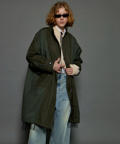 レオパード柄」に該当するモッズコート一覧 - WEAR