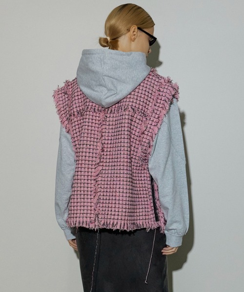 MAISON SPECIAL（メゾンスペシャル）の「Tweed Vest/ツイードベスト