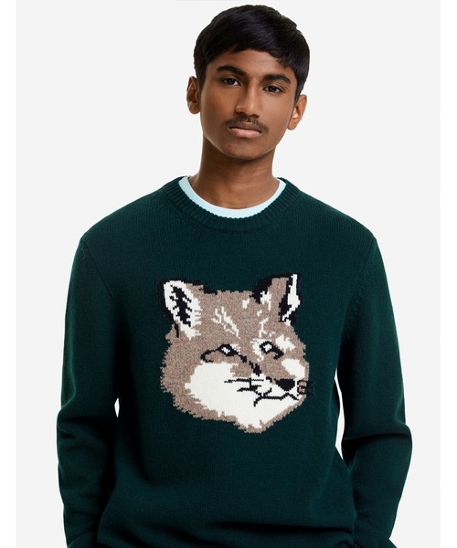 Maison Kitsune（メゾンキツネ）の「BIG FOX HEAD PULLOVER（ニット