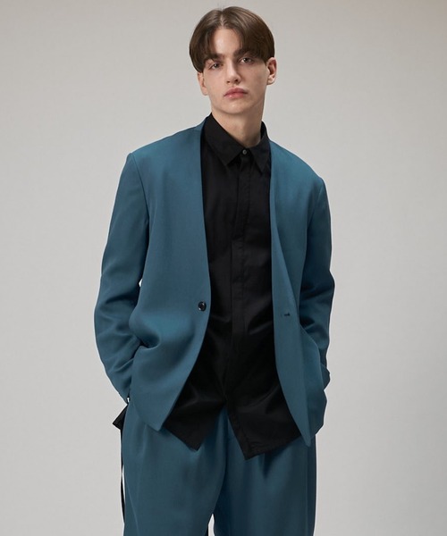 Lui's（ルイス）の「ラチネノーカラージャケット（セットアップ対応