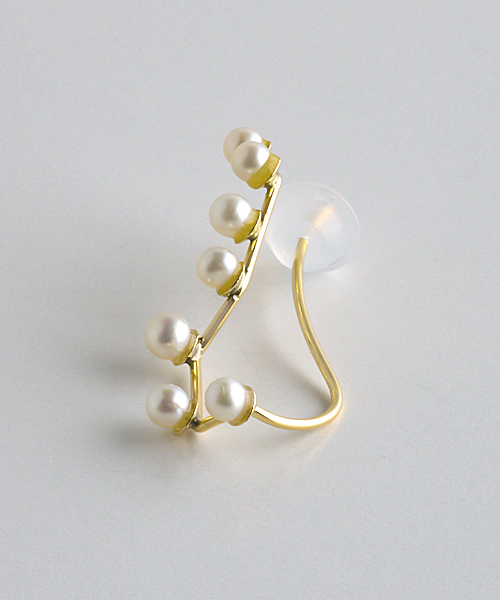 NOJESS（ノジェス）の「【WEB限定】K10北斗七星パールピアス（ピアス