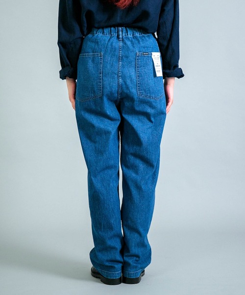 OMNIGOD womens / オムニゴッド] 8oz甘織りデニム PWイージーパンツ