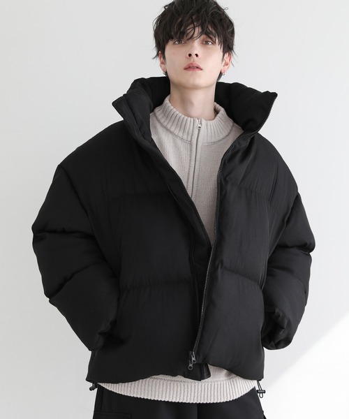 ボリュームハイネックエコダウンジャケット（ダウンジャケット/コート