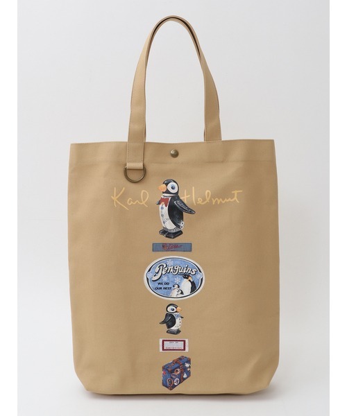 KARL HELMUT（カールヘルム）の「ペンギンプリントビッグトートバッグ
