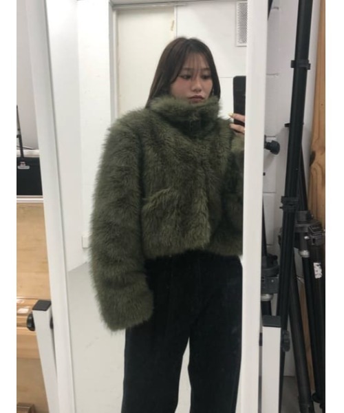 LAGUA GEM（ラグアジェム）の「POCKET POINT FAUX FUR コート（その他