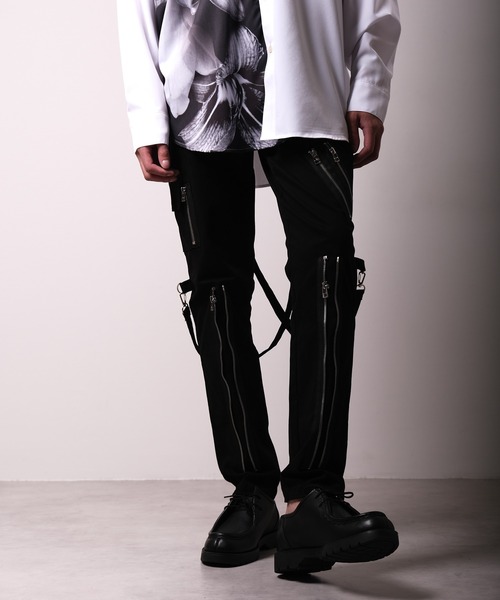 REGIEVO（レジエボ）の「Slim bondage pants / ボンテージパンツ