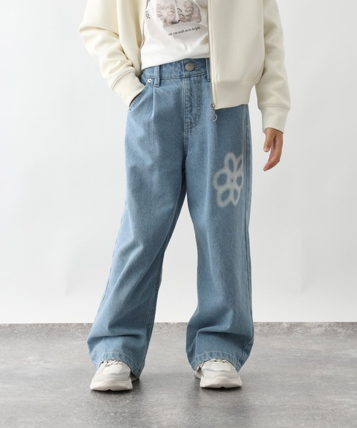 セール】あったかGOODデニムワイド/595633（デニムパンツ）｜GLOBAL