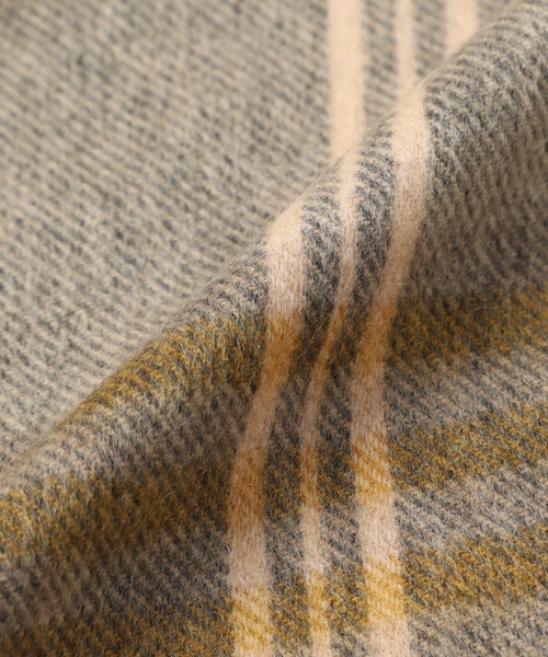 IENA（イエナ）の「【CERVINO】チェックカシミヤストール 70*180