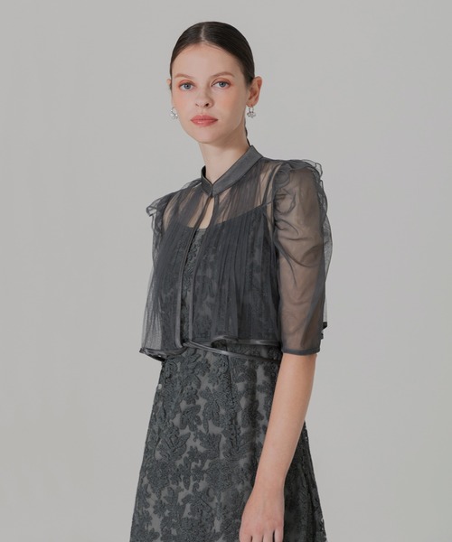 Leja（レジャ）の「【LEJA】フロントオープンバックプリーツウエスト