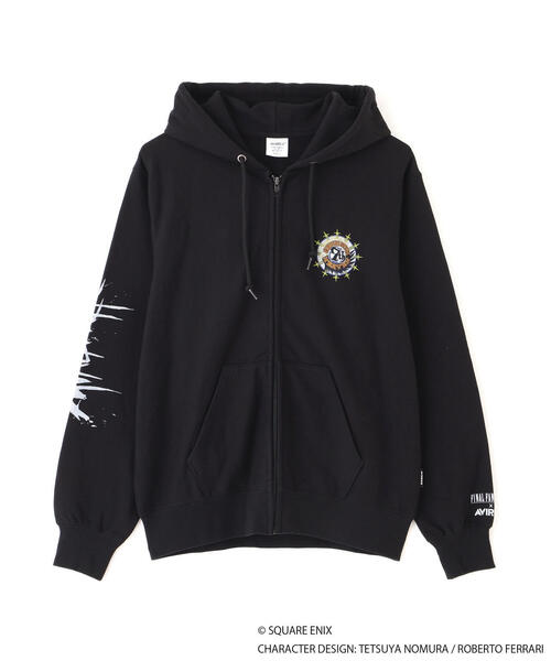 AVIREX × FINAL FANTASY VII REMAKE》ZIP UP HOODIE 'SEVENTH HEAVEN