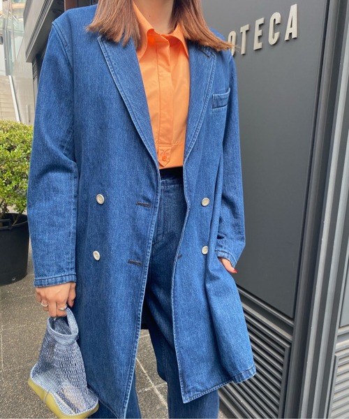 Ameri（アメリ）の「AMERI JAPAN DENIM TAILORED JACKET（テーラード