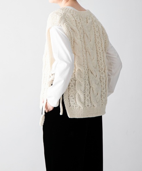 かぐれ（カグレ）の「ペルーアランニットベスト（ニット/セーター