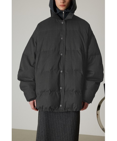 RIM.ARK（リムアーク）の「Coverall stripe down CT（ダウンジャケット