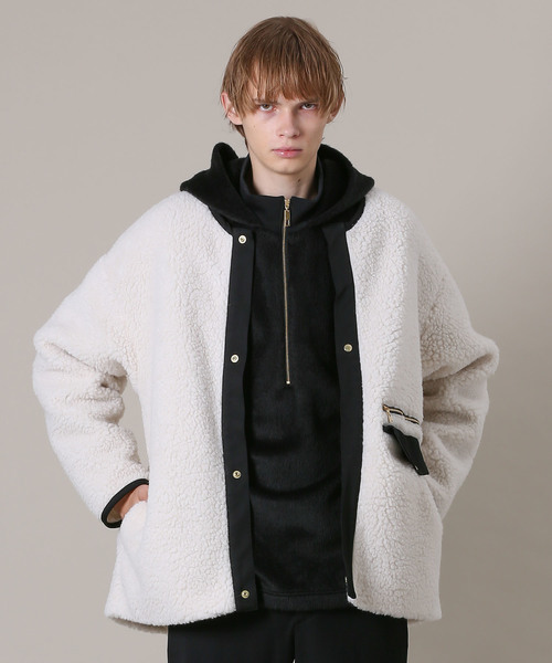 CULLNI（クルニ）の「【CULLNI】別注ノーカラーボアショートジャケット