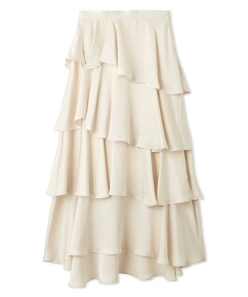 セール】サテンランダムティアードスカート（スカート）｜FRAY I.D