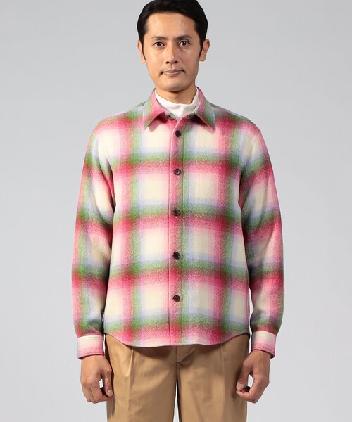 caban（キャバン）の「□CABaN スプリングウール チェックオーバー