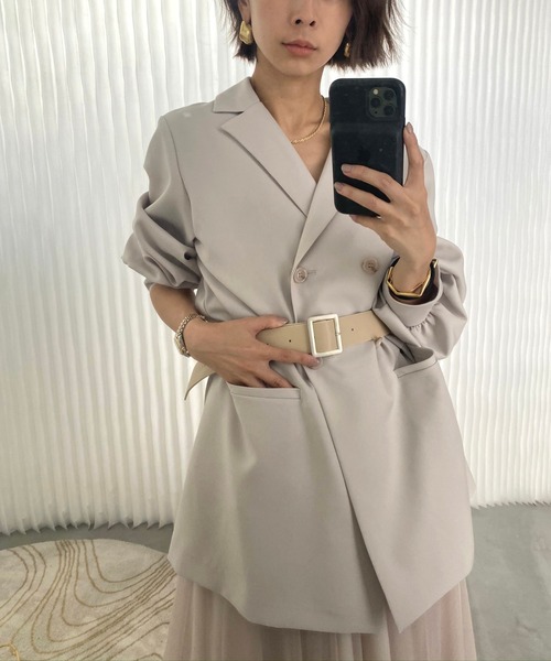 Ameri（アメリ）の「TRINITY JKT TULLE DRESS（ワンピース）」 - WEAR