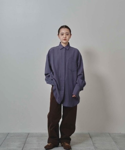 TODAYFUL/トゥデイフル】Sliky Pocket Shirts/シルキーポケットシャツ