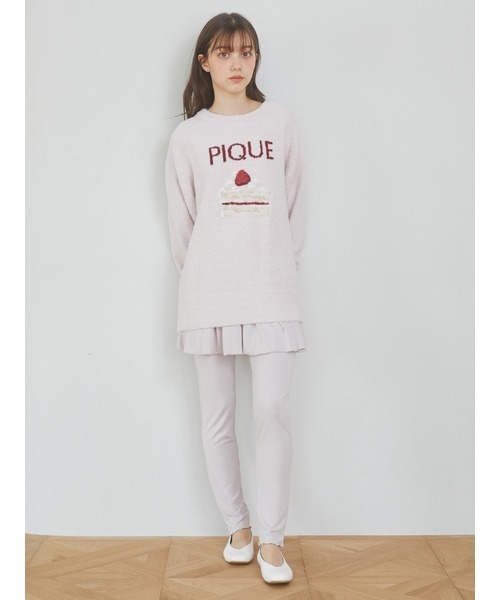 gelato pique（ジェラートピケ）の「ベビモコケーキジャガードプル