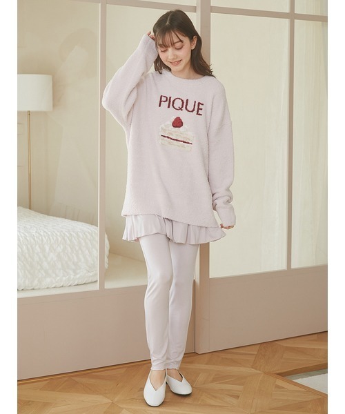 gelato pique（ジェラートピケ）の「ベビモコケーキジャガードプル