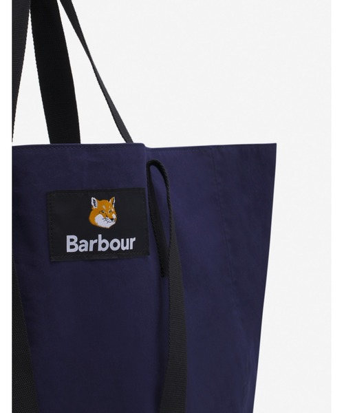 Maison Kitsune（メゾンキツネ）の「BARBOUR X MK REVERSIBLE TOTE BAG
