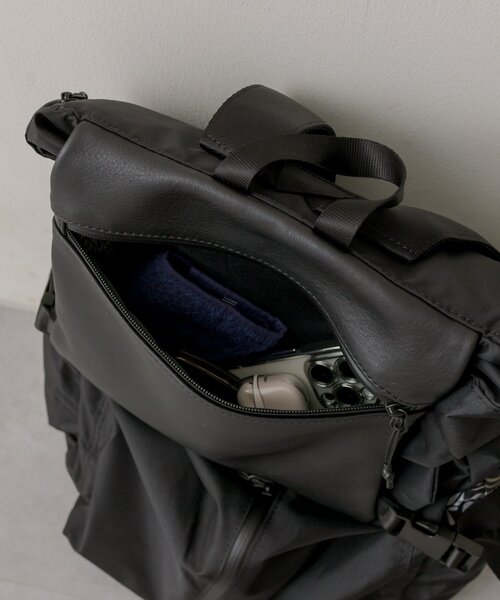 BURLAPOUTFITTER×ear】約16リットルの大容量/撥水/ユニセックス/レザー