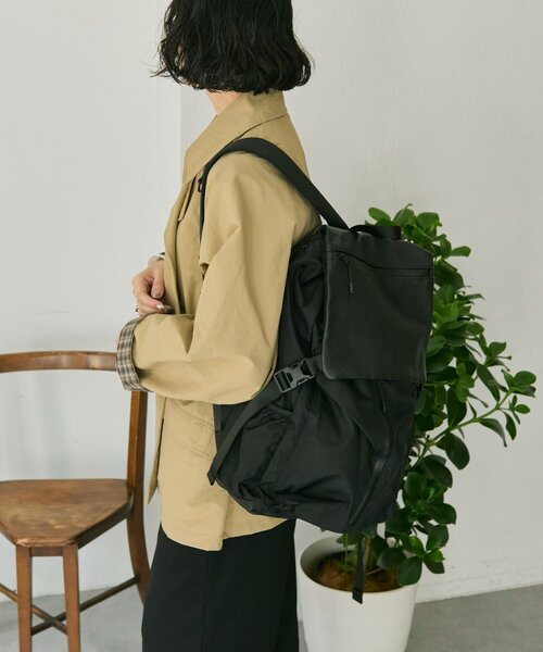 BURLAPOUTFITTER×ear】約16リットルの大容量/撥水/ユニセックス/レザー