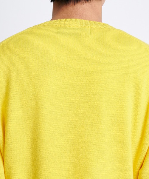 gim context/ジムコンテキスト】Cashmere Long Sleeve Knit T-shirt