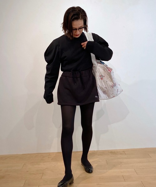 HOLIDAY（ホリデイ）の「THERMAL PRO FLEECE TUCK MINI SKIRT サーマル