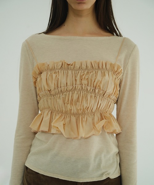 CLANE（クラネ）の「BUSTIER SET TOPS（その他トップス）」 - WEAR