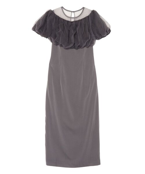 セール】LADYシアーボレロレイヤードワンピース（ドレス）｜LAGUNAMOON