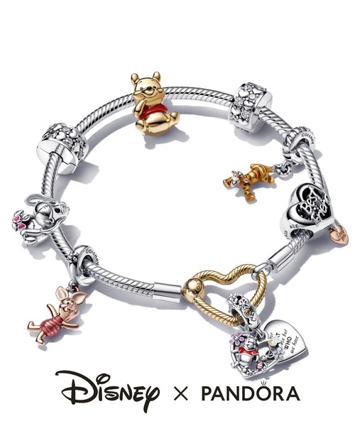 PANDORA（パンドラ）の「ディズニー ウィニー ザ プー ベア チャーム