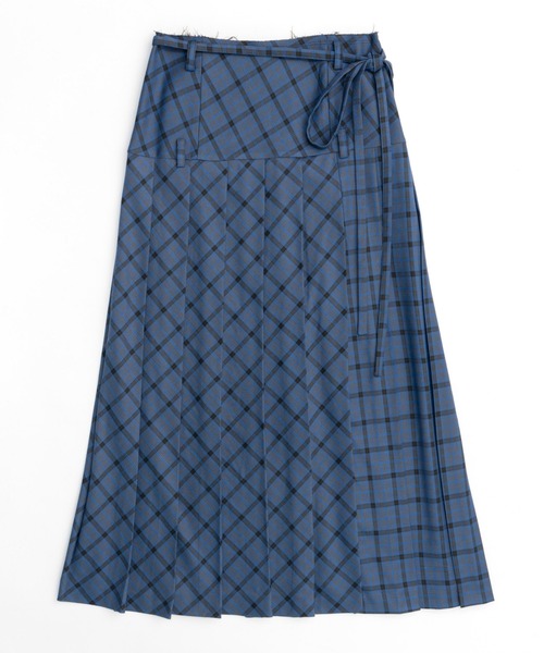 MAISON SPECIAL（メゾンスペシャル）の「Low Waist Maxi Pleated Skirt