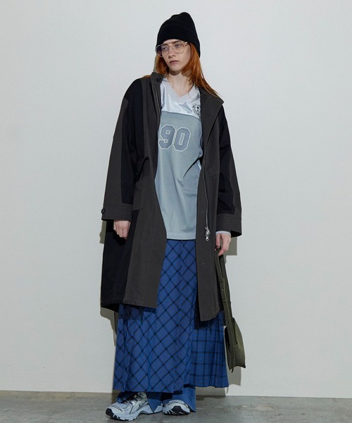 MAISON SPECIAL（メゾンスペシャル）の「Low Waist Maxi Pleated Skirt