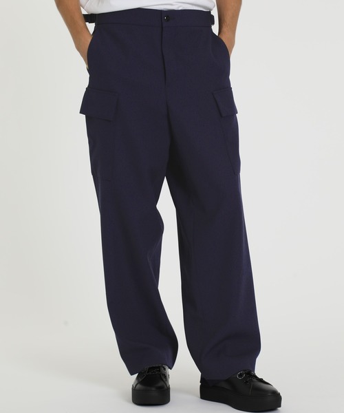 ATON（エイトン）の「【ATON / エイトン】BACK SATIN FIELD CARGO