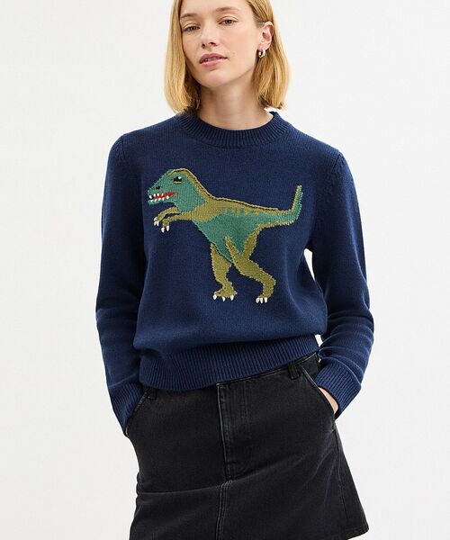 COACH（コーチ）の「レキシー クルーネック セーター（ニット/セーター