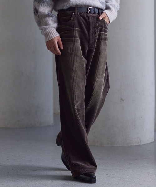 CLEL（クレイル）の「【CLEL】Antique Design Corduroy Slacks Pants