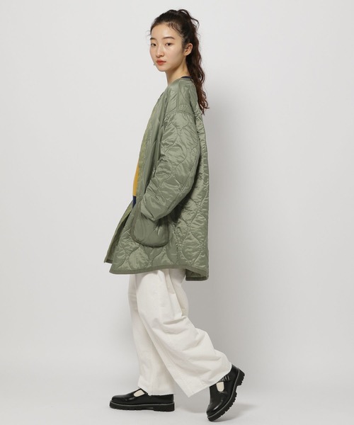 niko and（ニコアンド）の「ライナーセットスタンドコート（モッズ