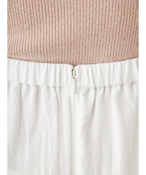 SNIDEL（スナイデル）の「コットンシフォンティアードスカート