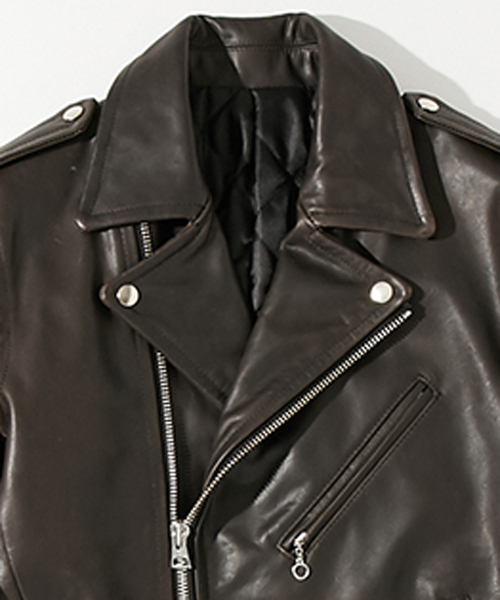 AMERICAN RAG CIE（アメリカンラグシー）の「レザーダブルライダース